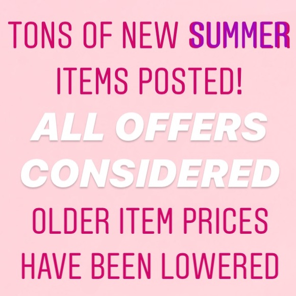 Other - Huge upload of summer items! Bundle for a deal!